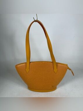 Louis Vuitton Epi Yellow Saint Jacques Shopping Tote Purse Bag